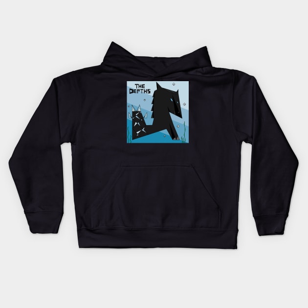 The Depths Kids Hoodie by Lunalora